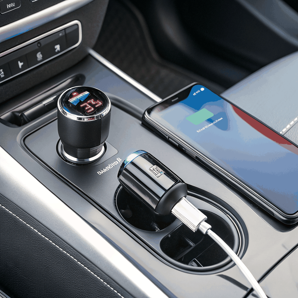Smart 12V Dual USB Car Charger with Quick Charge